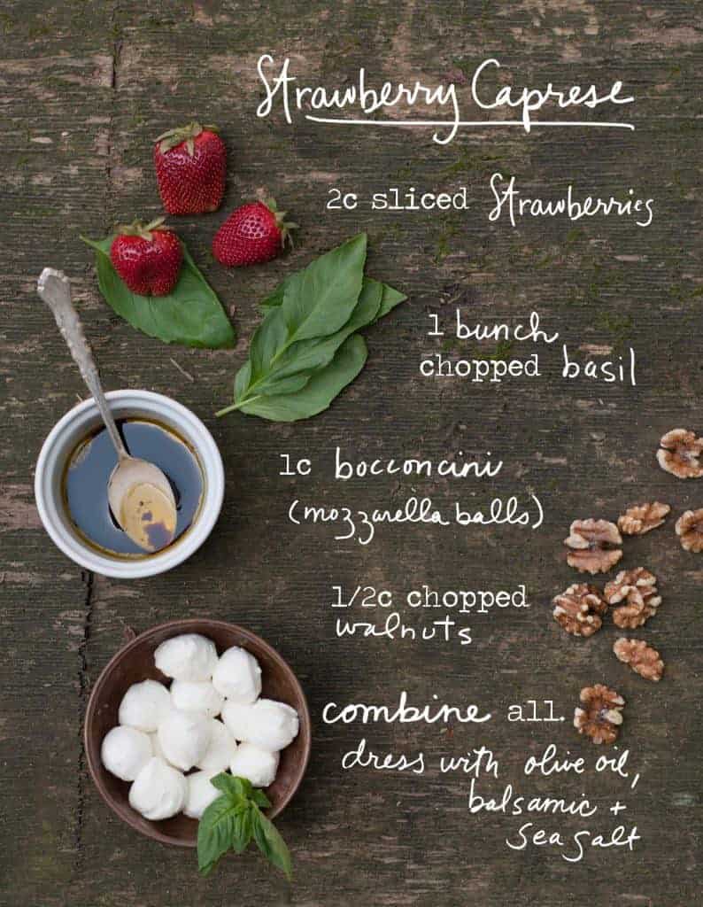 strawberry caprese recipe