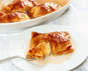 bartlett pears in puff pastry